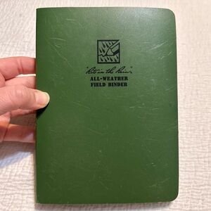 Rite In The Rain All-Weather Field Binder 6"x7.5" Six Ring NSN 7510-01-498-2077